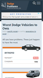 Mobile Screenshot of dodgeproblems.com